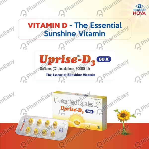 Uprise-D3 60K Softgel Capsule