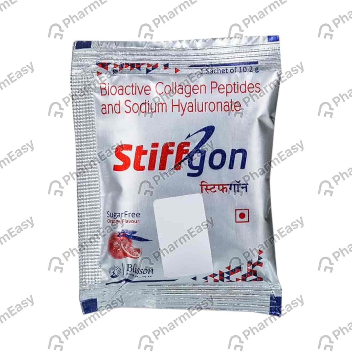 Stiffgon Orange Flavour Sugar Free Sachet Of 10.2gm Powder
