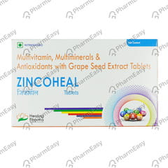ZINCOHEAL STRIP OF 15 TABLETS