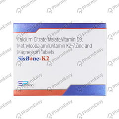 SISBONE K2 STRIP OF 15 TABLETS