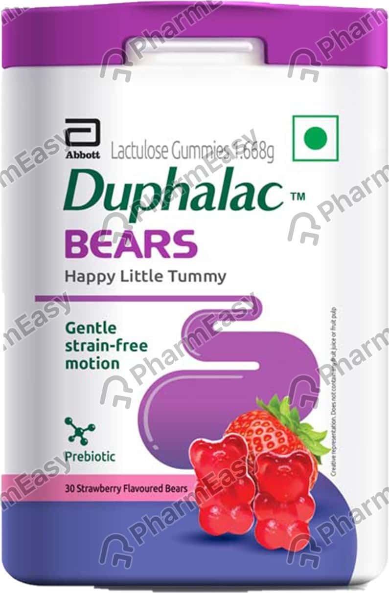Duphalac Bears Strawberry Flavour Bottle Of 30 Gummies
