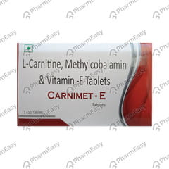 CARNIMET E STRIP OF 10 TABLETS