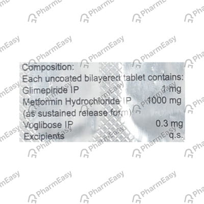 Glimisave Mv F 1.3mg Strip Of 15 Tablets
