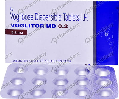 Voglitor Md 0.2mg Strip Of 15 Tablets