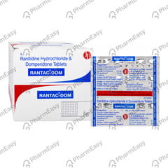 RANTAC DOM STRIP OF 30 TABLETS