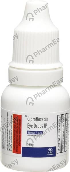Esipflox 0.3% Bottle Of 10Ml Eye Drops