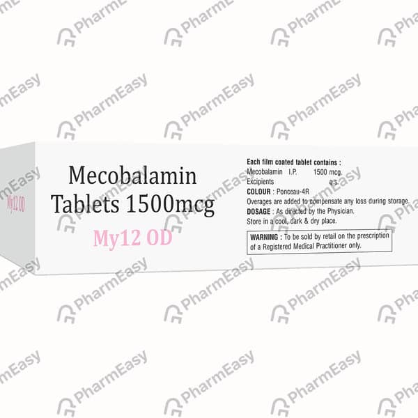My12 Od Strip Of 10 Tablets