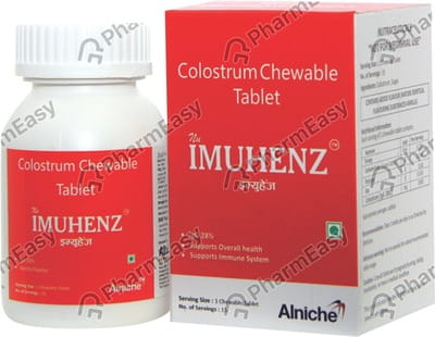 Nu Imuhenz Bottle Of 15 Chewable Tablets