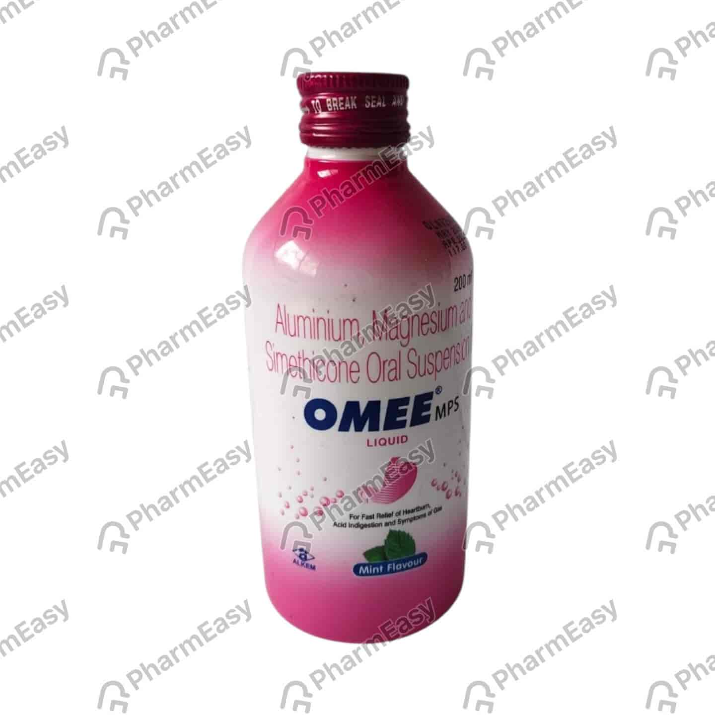 Omee Mps Mint Flavour Bottle Of 200ml Oral Liquid