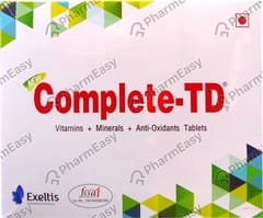 NEW COMPLETE TD STRIP OF 15 TABLETS