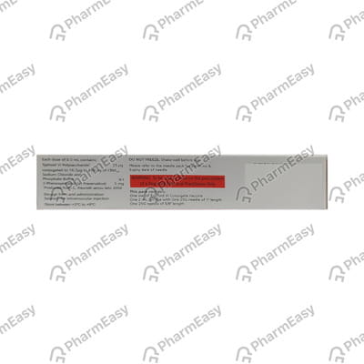 Typhibev Vial Of 0.5ml Solution For Vaccine
