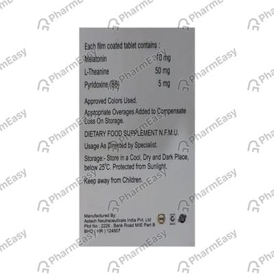 Melosleep L Bottle Of 10 Tablets