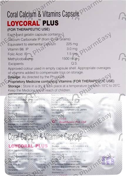 Loycoral Plus Strip Of 10 Capsules