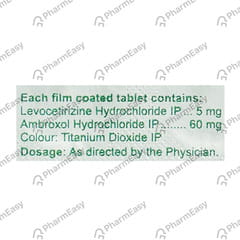 SINAREST LEVO NEW STRIP OF 10 TABLETS