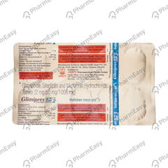 Glimiprex Sm Forte 2mg Strip Of 10 Tablets