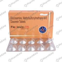 FLEXISURE DN STRIP OF 10 TABLETS
