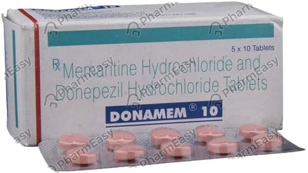 Donamem 10/10mg Strip Of 10 Tablets