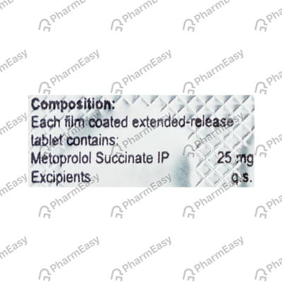 Metstop 25mg Strip Of 10 Tablets
