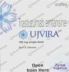 UJVIRA 100MG DRY VIAL OF 1 POWDER FOR INJECTION