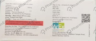 Minagest Sr 200mg Strip Of 10 Tablets