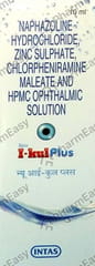 NEW I KUL PLUS BOTTLE OF 10ML OPHTHALMIC SOLUTION