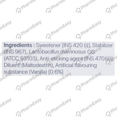 Entromax Gg Vanilla Flavour Sugar Free Sachet Of 1gm Oral Powder
