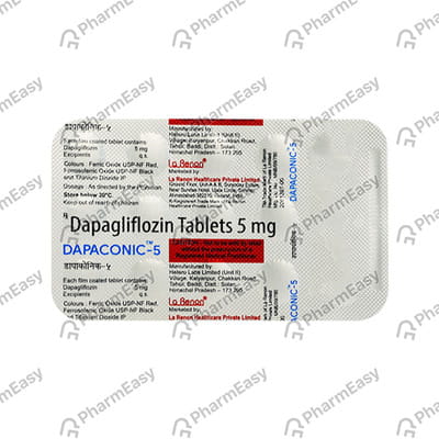Dapaconic 5mg Strip Of 15 Tablets