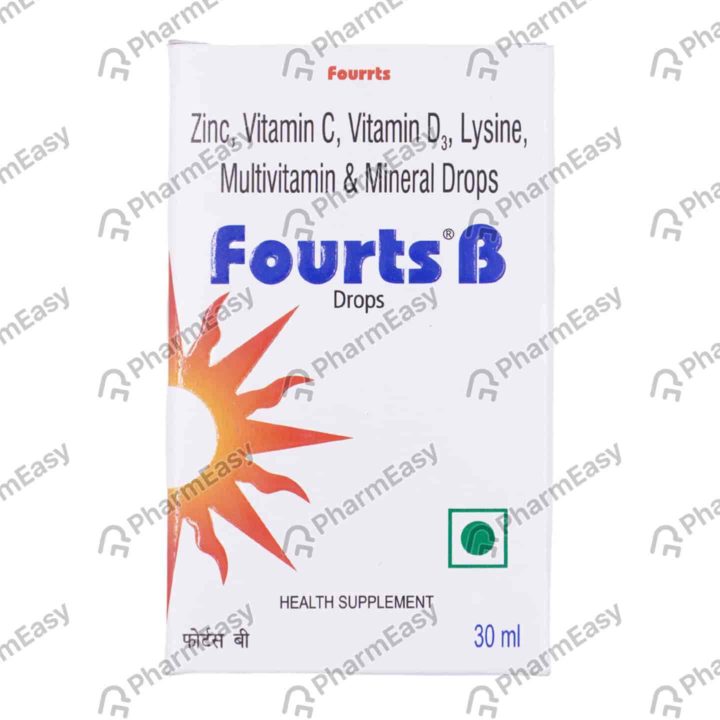 Fourts B Bottle Of 30ml Oral Drops