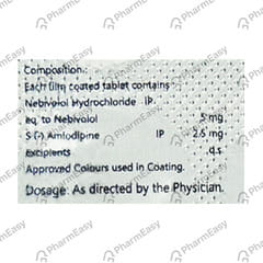 Nebivol Sa Strip Of 10 Tablets