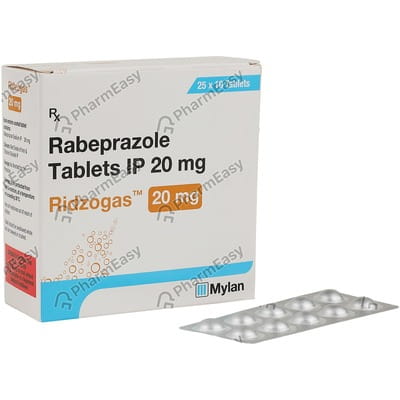 Ridzogas 20mg Strip Of 10 Tablets
