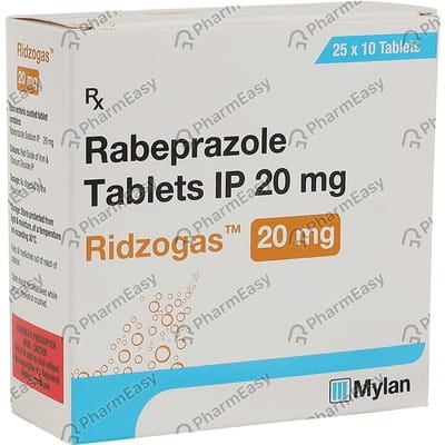 Ridzogas 20mg Strip Of 10 Tablets
