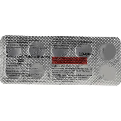 Ridzogas 20mg Strip Of 10 Tablets