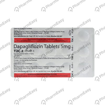 T2c 5mg Strip Of 15 Tablets