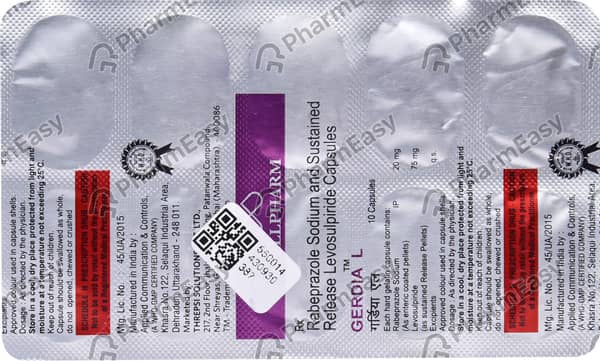Gerdia L Strip Of 10 Capsules