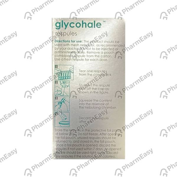 Glycohale 25mcg 2.5ml Packet Of 7 Respules