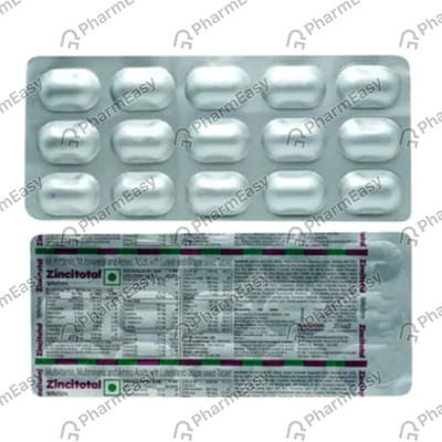 Zincitotal Strip Of 15 Tablets