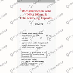DUCONOX STRIP OF 10 SOFTGEL CAPSULES