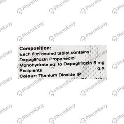Dexiglu 5mg Strip Of 10 Tablets