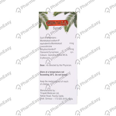 Montas L Mix Fruit Flavour Bottle Of 60ml Syrup