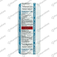Pancoly 20mg Strip Of 15 Tablets