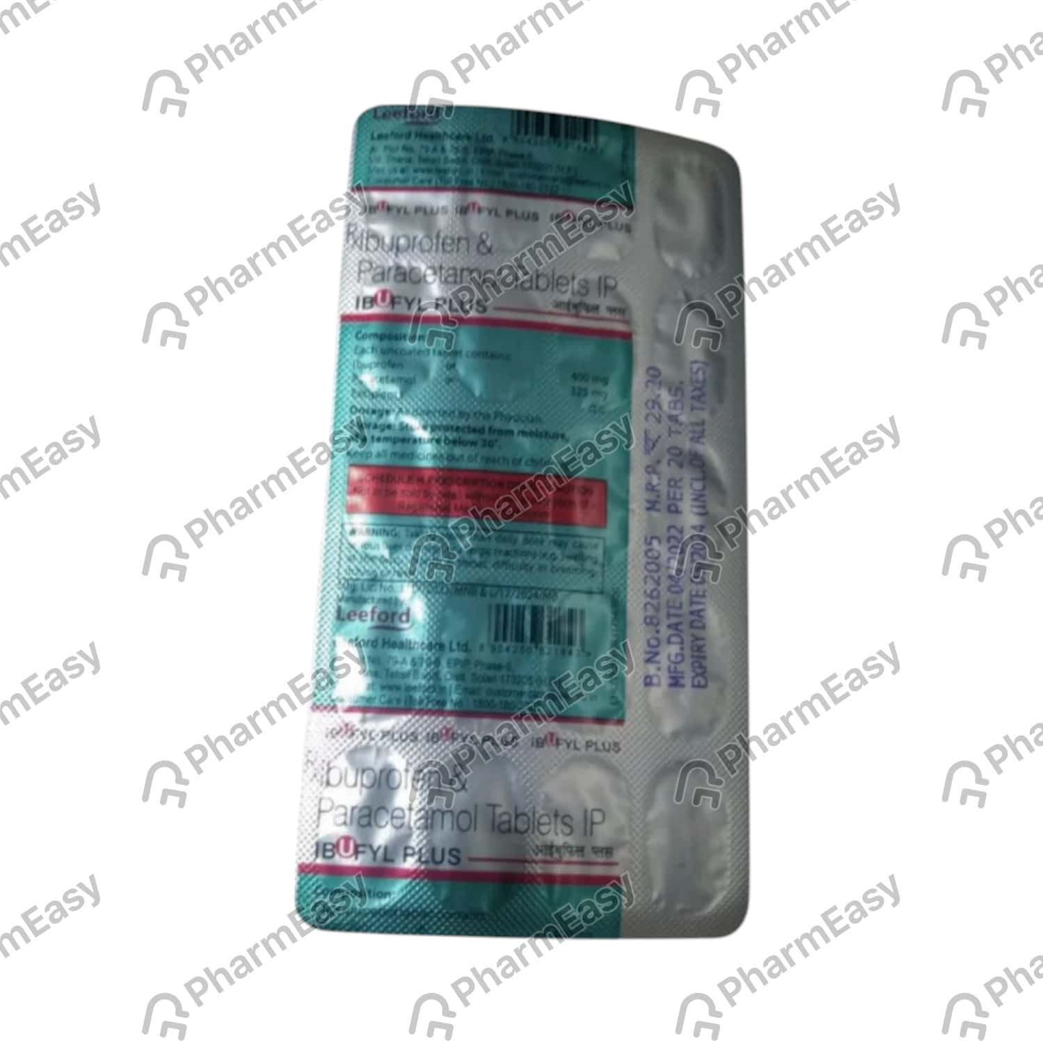 IBUFYL PLUS STRIP OF 20 TABLETS