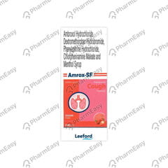 AMROX SF STRAWBERRY FLAVOUR SUGAR FREE BOTTLE OF 100ML SYRUP
