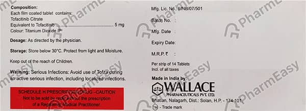 Tofza 5mg Strip Of 10 Tablets
