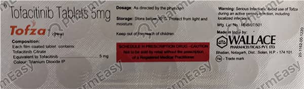 Tofza 5mg Strip Of 10 Tablets