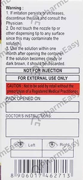 T Bet Pf Bottle Of 3ml Eye Drops