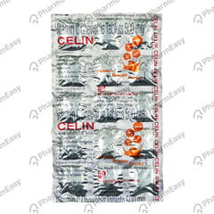 Celin 500mg Delicious Orange Flavour Strip Of 15 Chewable Tablets