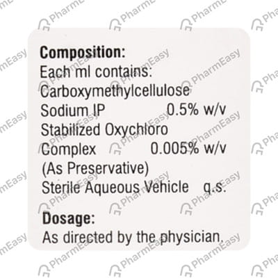 Lacrivisc Bottle Of 10ml Eye Drops