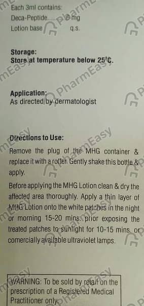 Mhg Bottle Of 6ml Lotion