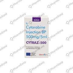 CYTRAZ 500MG DRY VIAL OF 1 POWDER FOR INJECTION
