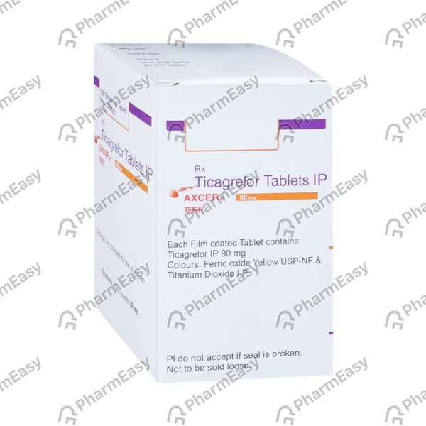 Axcer 90mg Bottle Of 120 Tablets